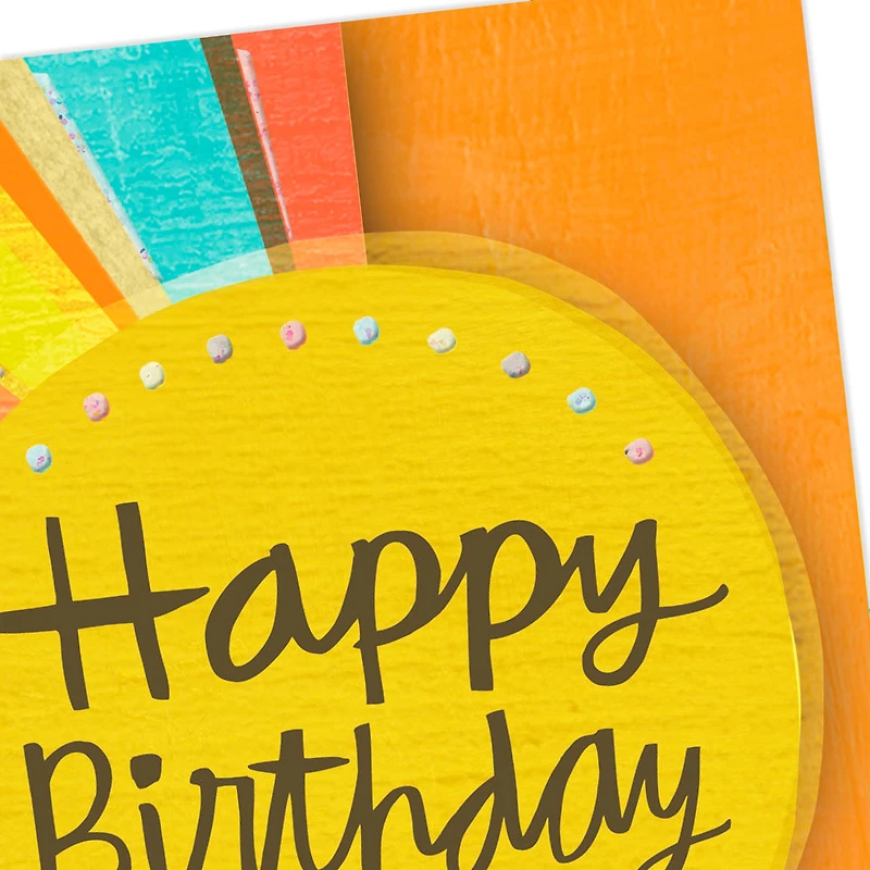 Sun Rays Birthday Card for only USD 3.59 | Hallmark