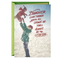 You'll Always Be My Little Girl Christmas Card for Daughter for only USD 6.59 | Hallmark