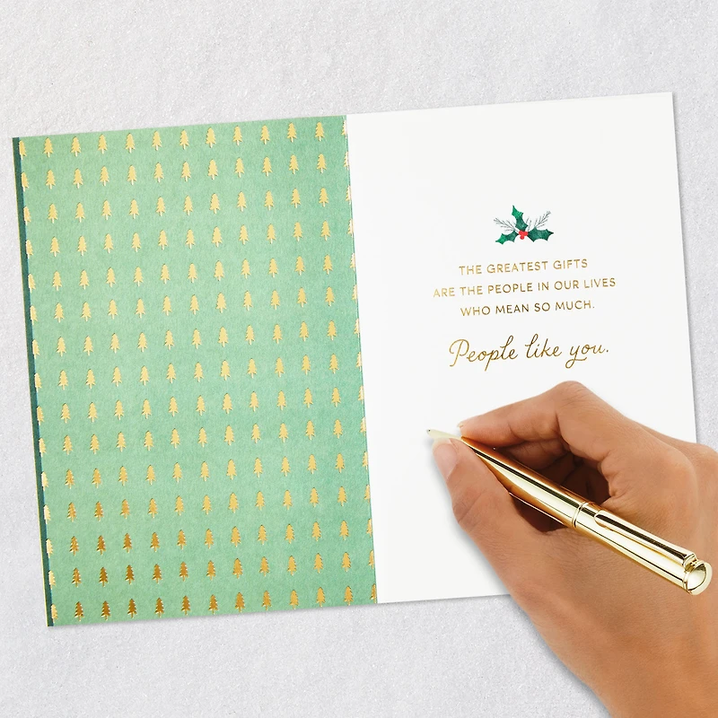 People Like You Are the Greatest Gifts Christmas Card for only USD 6.99 | Hallmark