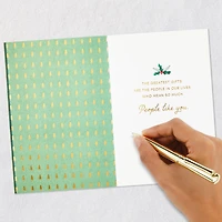 People Like You Are the Greatest Gifts Christmas Card for only USD 6.99 | Hallmark