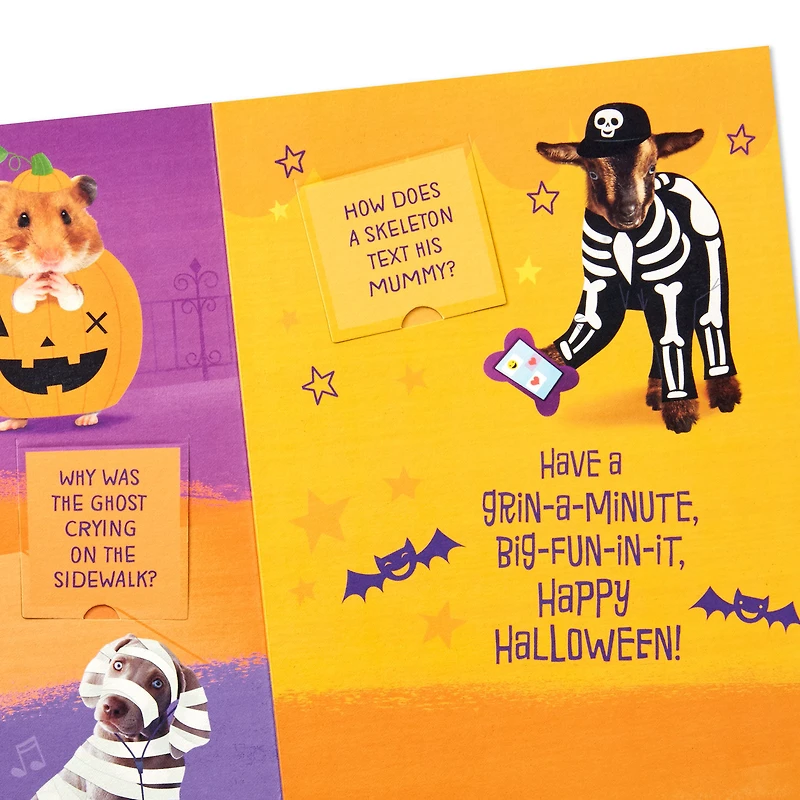 Silly Riddles Funny Halloween Card for Kids for only USD 4.99 | Hallmark