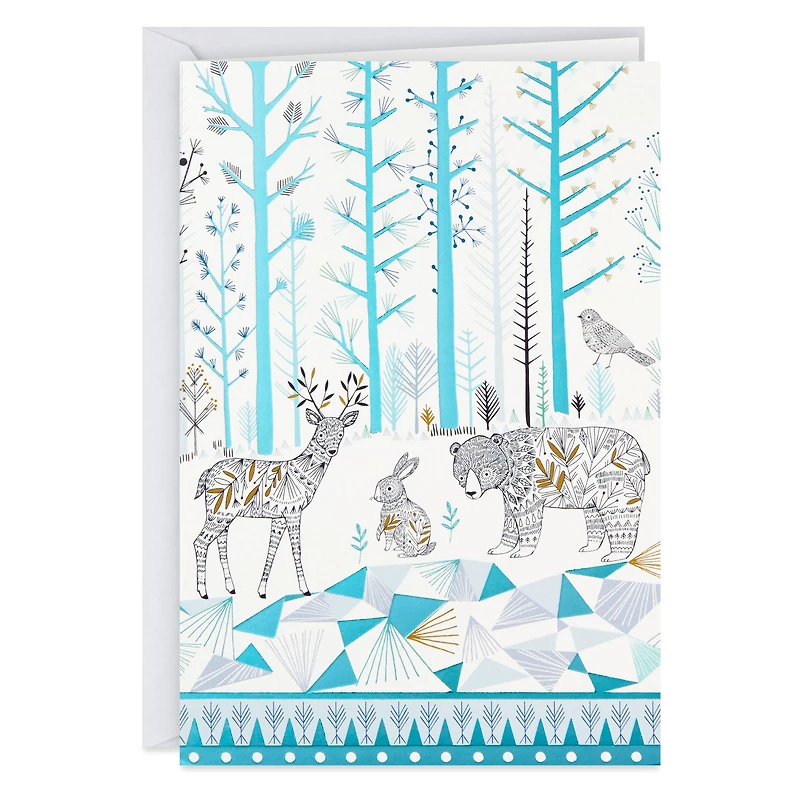 UNICEF Woodland Animals Boxed Christmas Cards, Pack of 12 for only USD 12.50 | Hallmark
