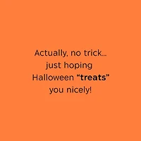 Trick-or-Treat Candy Halloween Card for only USD 0.99 | Hallmark