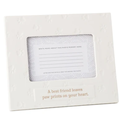 A Best Friend Leaves Paw Prints Picture Frame, 4x6 for only USD 26.99 | Hallmark