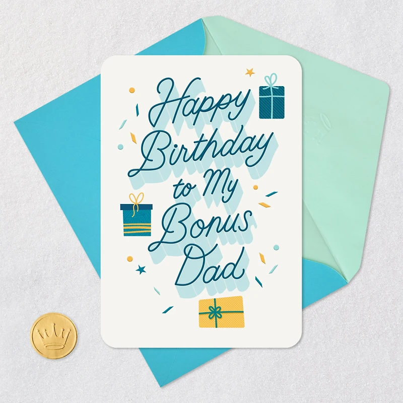 A Good Man and Great Role Model Birthday Card for Bonus Dad for only USD 2.99 | Hallmark
