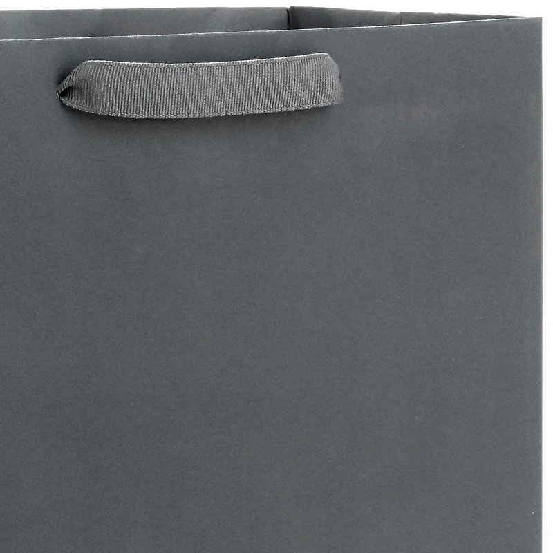 13" Gray Large Gift Bag for only USD 4.49 | Hallmark