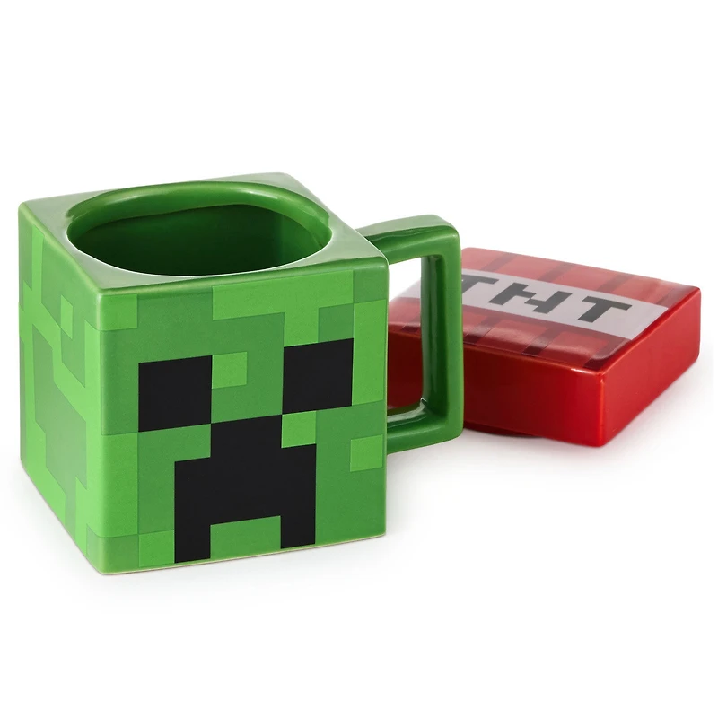 Minecraft Creeper Square Mug With Game Sounds, 15 oz. for only USD 34.99 | Hallmark