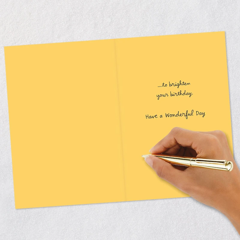 Sending You Sunny Thoughts Birthday Card for only USD 0.99 | Hallmark