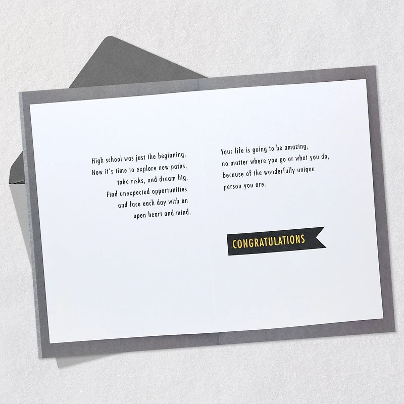 It's Time to Dream Big High School Graduation Card for only USD 6.99 | Hallmark