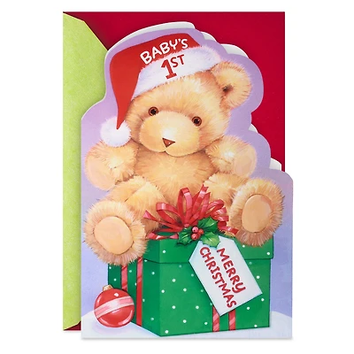 You're a Sweet, Precious Gift Baby's First Christmas Card With Sticker for only USD 4.59 | Hallmark