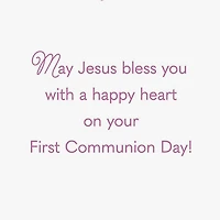 May Jesus Bless You First Communion Card for Niece for only USD 3.59 | Hallmark