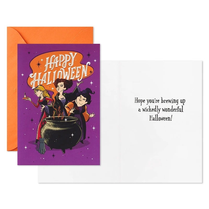 Disney Hocus Pocus Sanderson Sisters Wickedly Wonderful Halloween Cards, Pack of 6 for only USD 5.99 | Hallmark