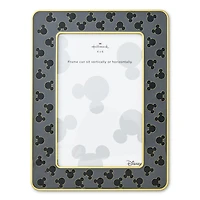 Disney Mickey Mouse Silhouettes Gray Metal Picture Frame, 4x6 for only USD 29.99 | Hallmark