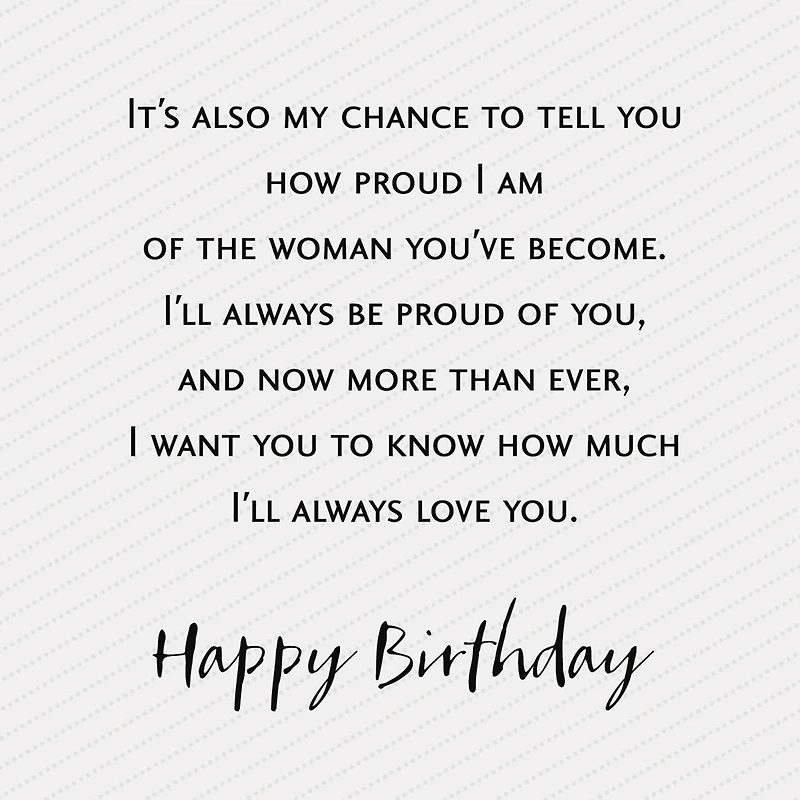Proud of the Woman You've Become Birthday Card for only USD 2.99 | Hallmark
