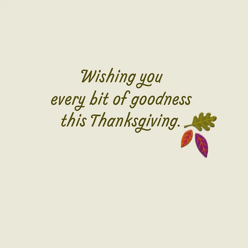 People, Places and Traditions You Love Thanksgiving Card for only USD 2.99 | Hallmark