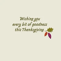 People, Places and Traditions You Love Thanksgiving Card for only USD 2.99 | Hallmark
