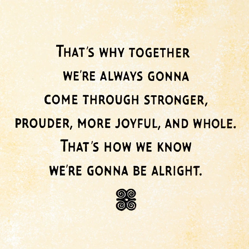Our Black Rhythms Inspirational Card for only USD 3.99 | Hallmark