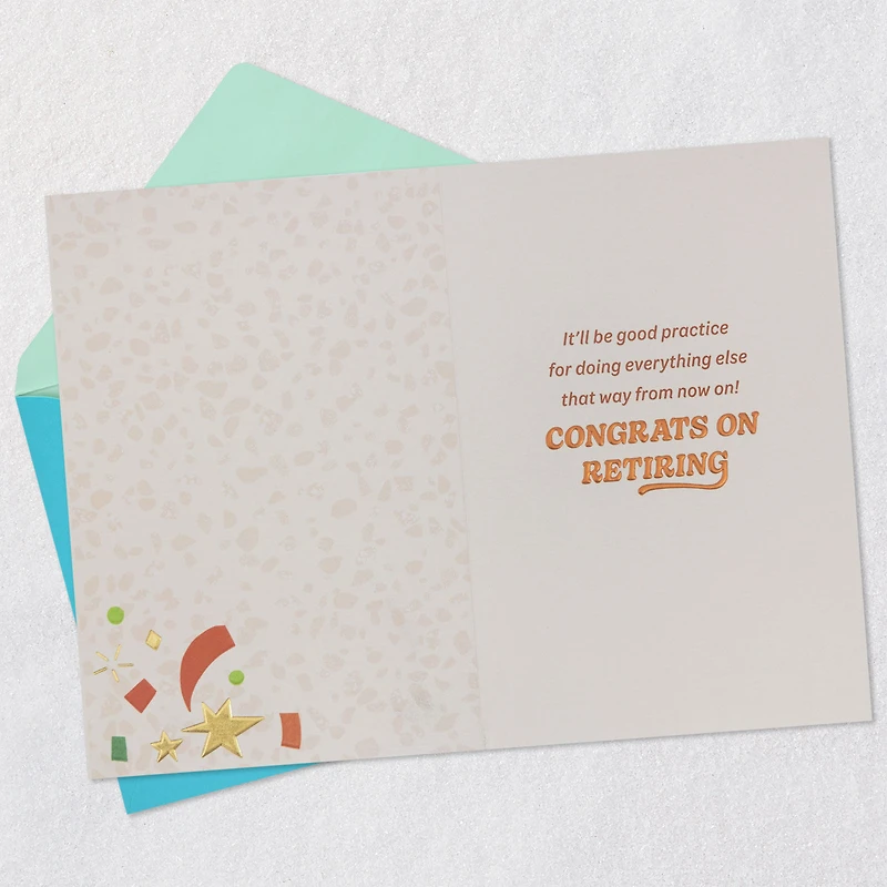 Open at Your Leisure Funny Retirement Card for only USD 5.99 | Hallmark