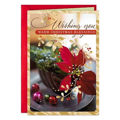 Warm Christmas Blessings Religious Christmas Card for only USD 1.98 | Hallmark