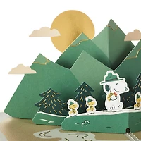 Peanuts® Beagle Scouts New Adventures Ahead 3D Pop-Up Card for only USD 14.99 | Hallmark