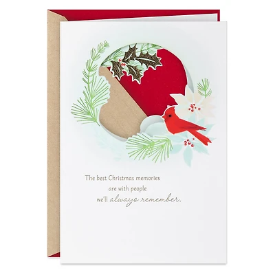 Comfort in Your Warmest Memories Christmas Sympathy Card for only USD 6.99 | Hallmark