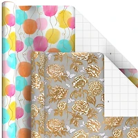 All-Occasion 6-Pack Wrapping Paper Assortment, 180 sq. ft. for only USD 29.99 | Hallmark