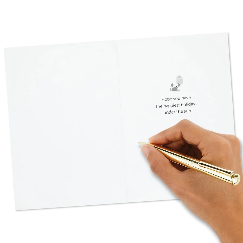 Tropical Santa and Palm Tree Boxed Christmas Cards, Pack of 16 for only USD 12.49 | Hallmark