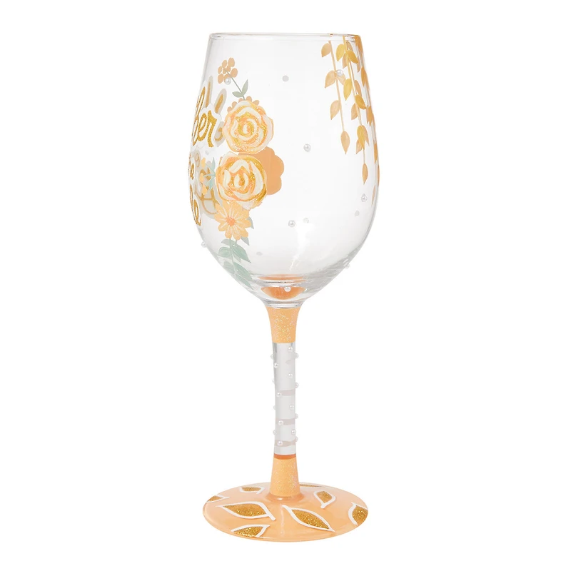 Lolita Mother of the Bride Handpainted Wine Glass, 15 oz. for only USD 34.99 | Hallmark