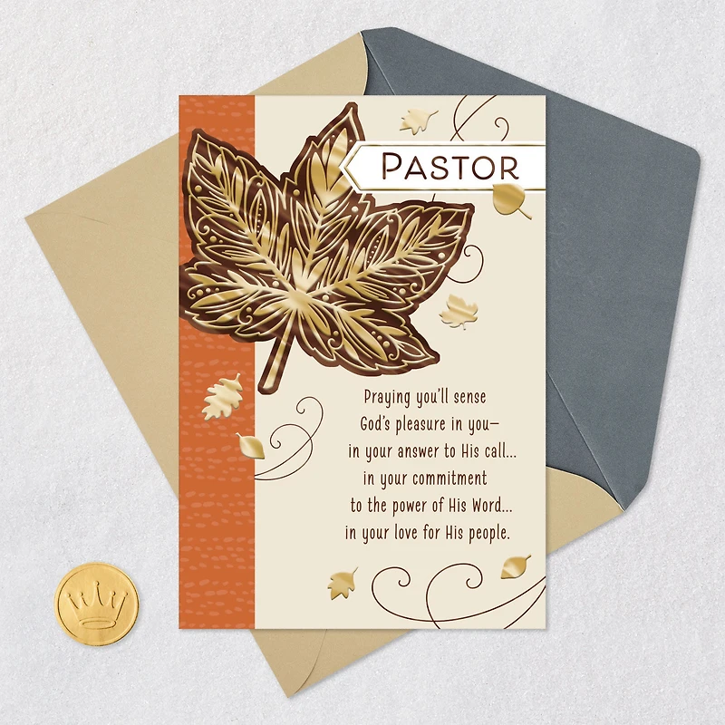 Feel the Love Religious Clergy Appreciation Card for Pastor for only USD 3.99 | Hallmark