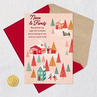 Love and Pride Christmas Card for Niece and Family for only USD 4.59 | Hallmark