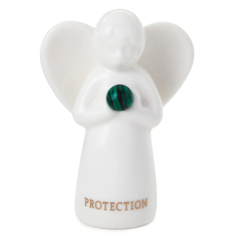Malachite Angel of Protection Mini Angel Figurine, 2" for only USD 8.99 | Hallmark