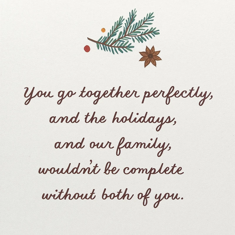 You Make Our Family Complete Holiday Card for Both for only USD 5.59 | Hallmark