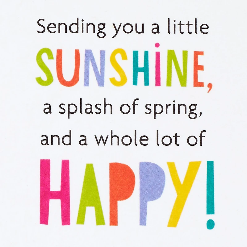 Peanuts® Dancing Snoopy Floral Easter Card for only USD 3.79 | Hallmark