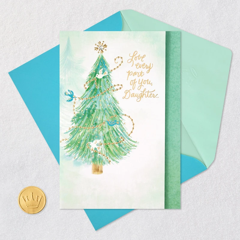 You're Life's Greatest Blessing Christmas Card for Daughter for only USD 5.59 | Hallmark