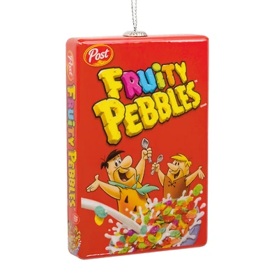 Post Flintstones Fruity Pebbles Cereal Shatterproof Hallmark Ornament for only USD 9.49 | Hallmark