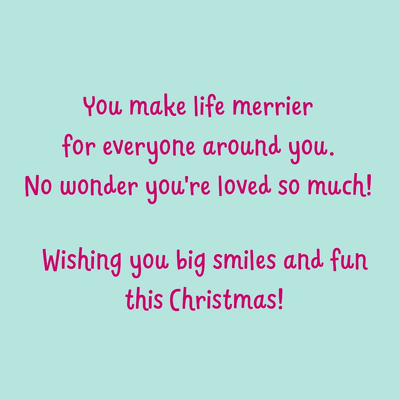 You're Loved So Much Christmas Card for Great-Granddaughter for only USD 2.99 | Hallmark