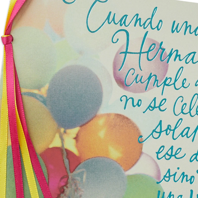Lifetime of Memories Spanish-Language Birthday Card for Sister for only USD 4.99 | Hallmark
