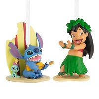 Disney Lilo & Stitch Hallmark Ornaments, Set of 2 for only USD 28.99 | Hallmark