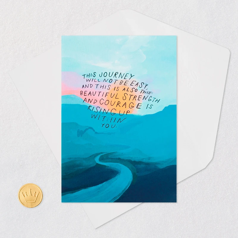 Morgan Harper Nichols Strength on Your Journey Encouragement Card for only USD 3.99 | Hallmark