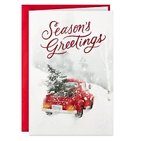 Vintage Red Truck and Tree Boxed Christmas Cards, Pack of 16 for only USD 15.49 | Hallmark