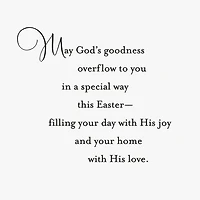 May God's Goodness Overflow Religious Easter Card for only USD 2.99 | Hallmark