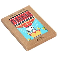 Snoopy Hot Air Balloon Boxed Thank-You Notes, Pack of 12 for only USD 6.99 | Hallmark