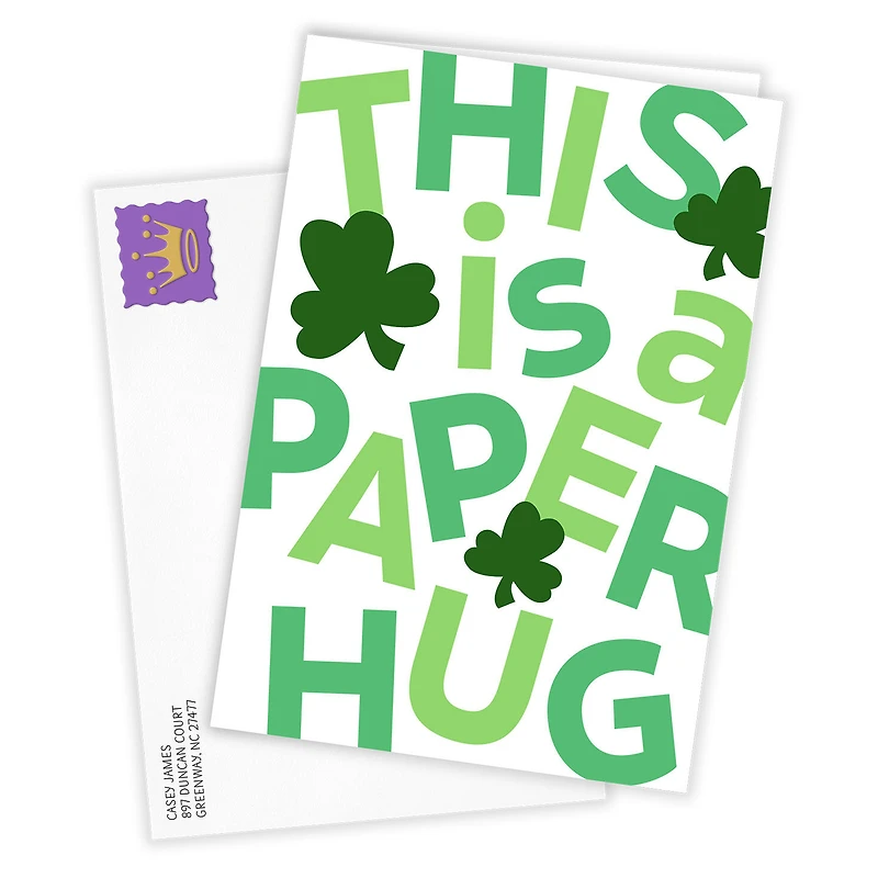 Paper Hug Custom St. Patrick's Day Card for only USD 4.99 | Hallmark