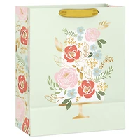 13" Tiered Floral Cake on Light Green Large Gift Bag for only USD 5.49 | Hallmark