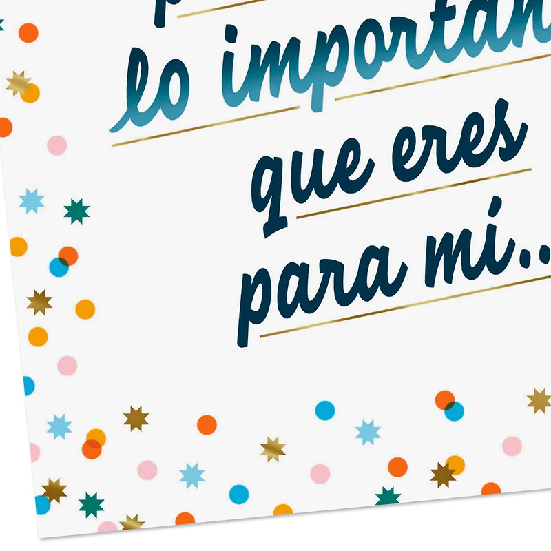 You're Worth Celebrating Spanish-Language Birthday Card for only USD 3.99 | Hallmark