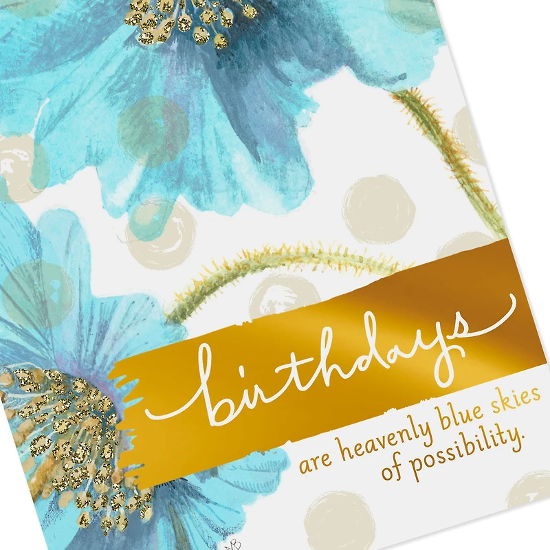 Marjolein Bastin Blue Skies of Possibility Birthday Card for only USD 3.99 | Hallmark