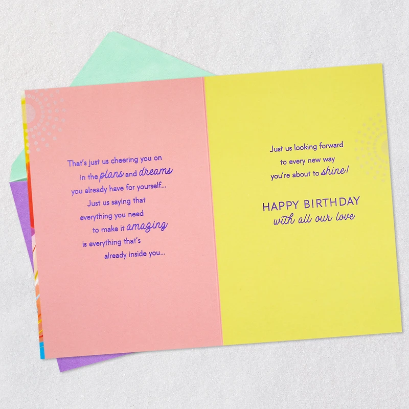 We're Cheering You On Birthday Card for Daughter for only USD 4.59 | Hallmark