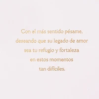 Your Mother Lives On In You Spanish-Language Sympathy Card for only USD 4.99 | Hallmark