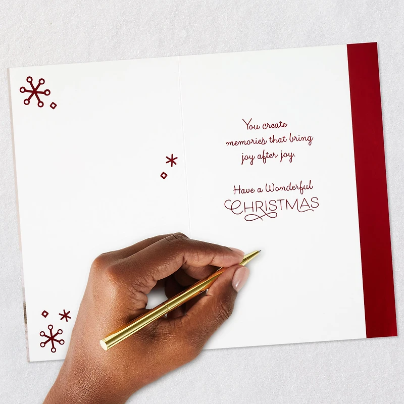 You Bring Smile After Smile Christmas Card for Daughter and Family for only USD 4.99 | Hallmark