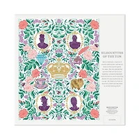 Bridgerton Ton Silhouettes on Floral 1000-Piece Jigsaw Puzzle for only USD 24.99 | Hallmark